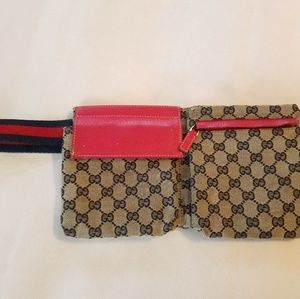 Monogrammed GG Gucci Vintage Bum bag Fanny pack